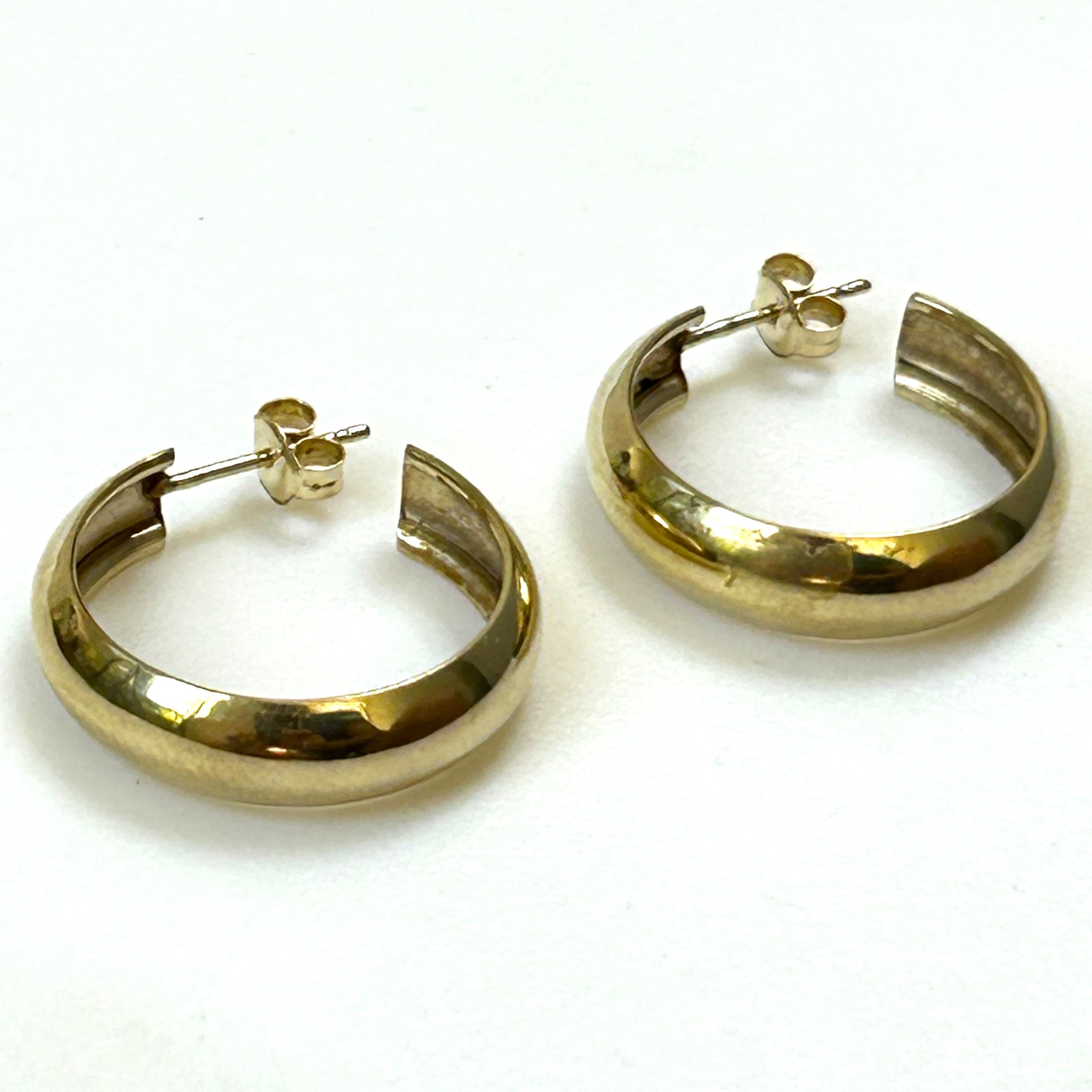 9ct Gold Hoop Earrings