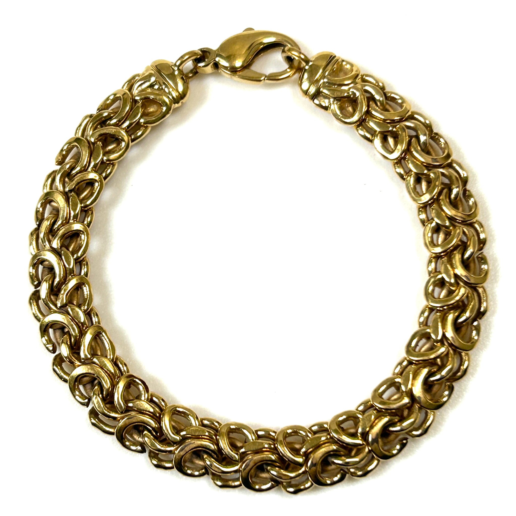 Chunky Gold-Plated Bracelet