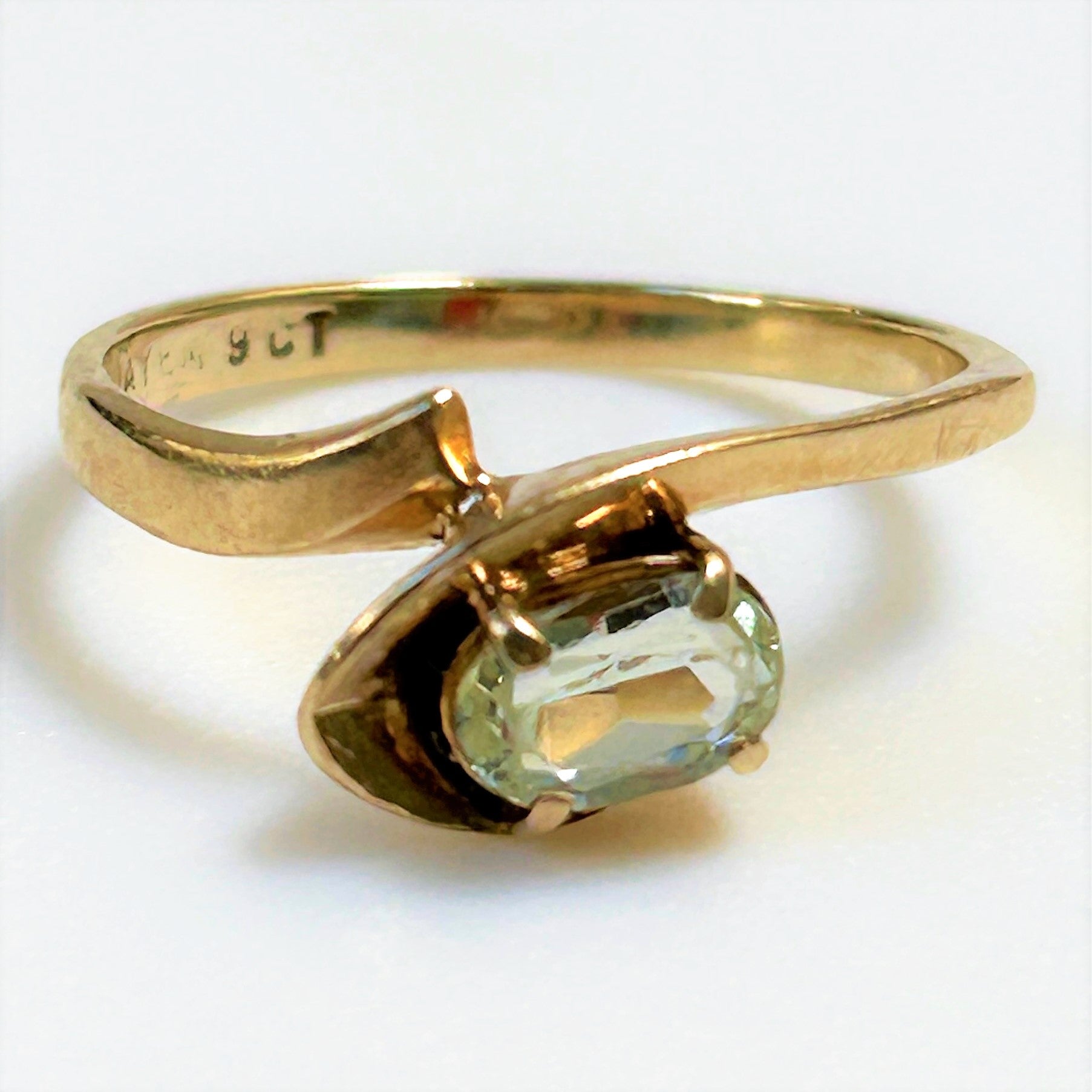 9ct Gold and Lemon Quartz Ring