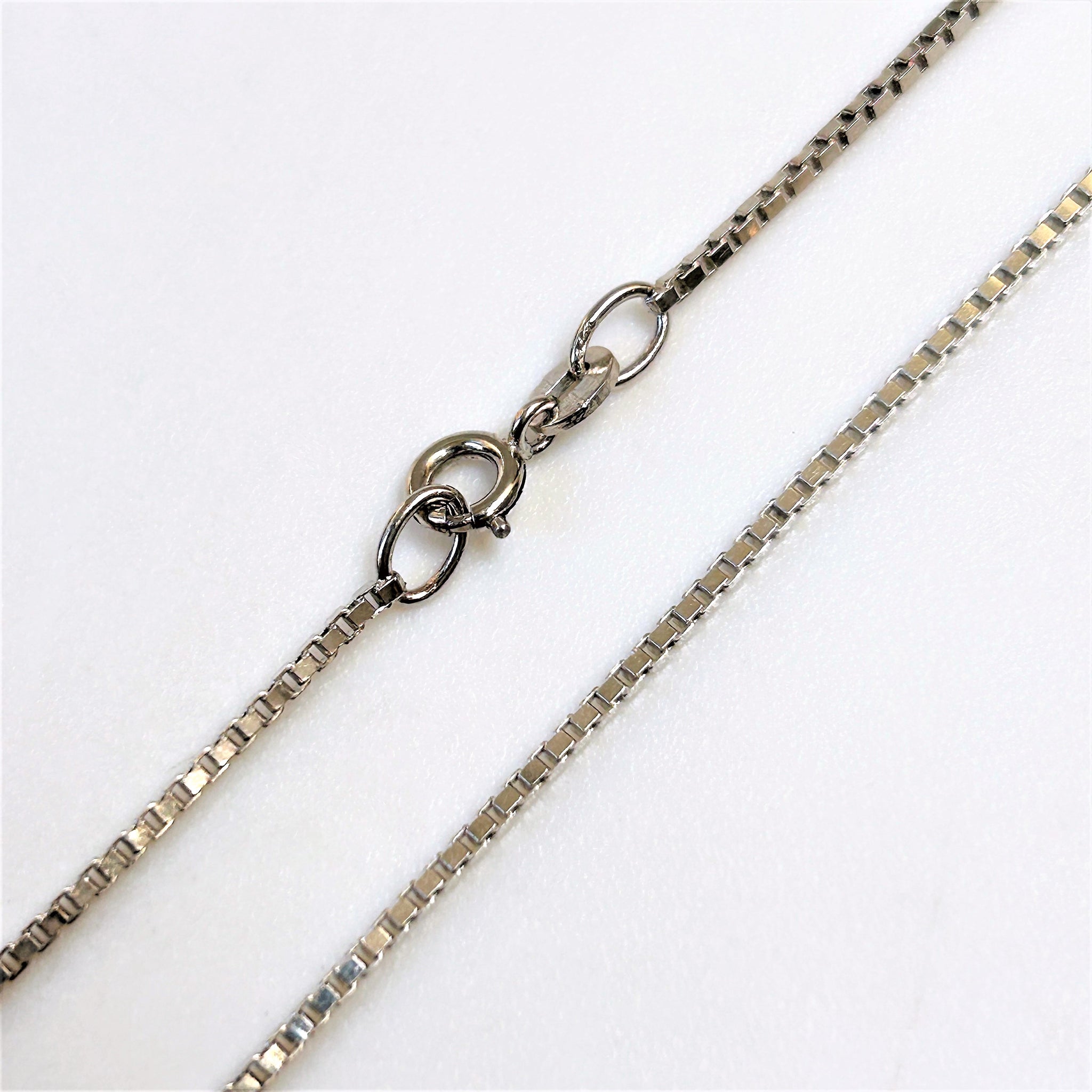 Sterling Silver Box Chain Necklace
