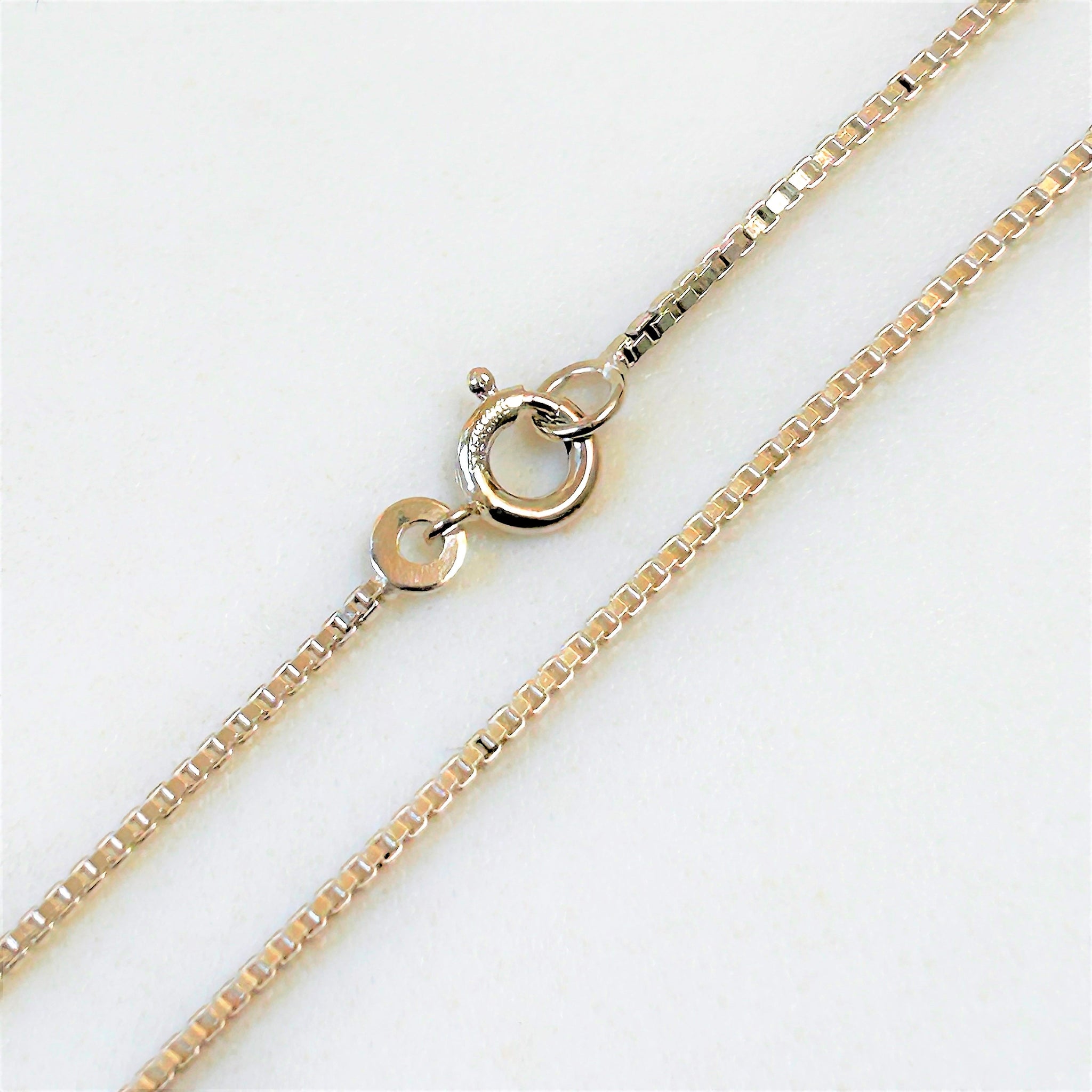 Sterling Silver Box Chain Necklace