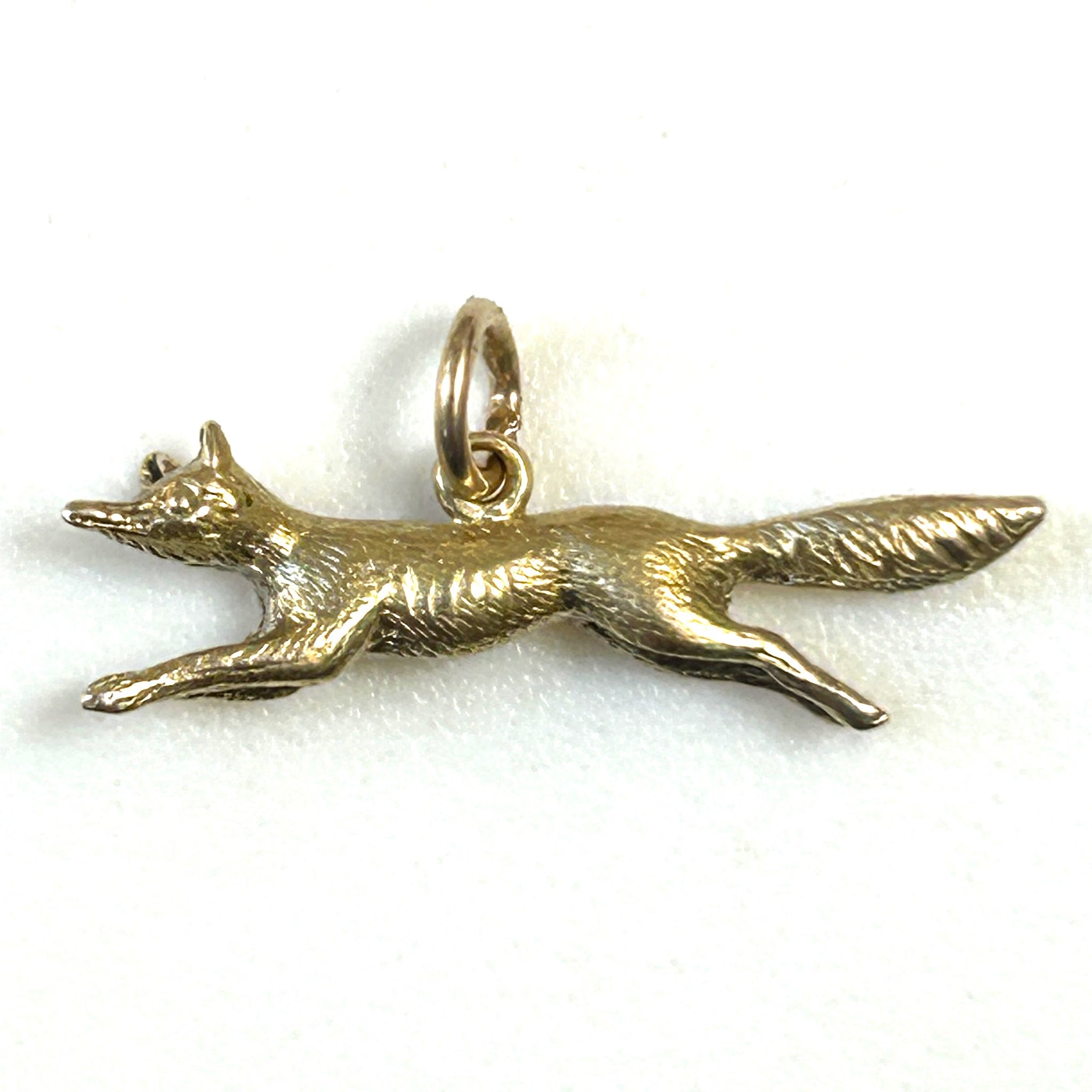 20ct Gold “Fox” Charm Pendant