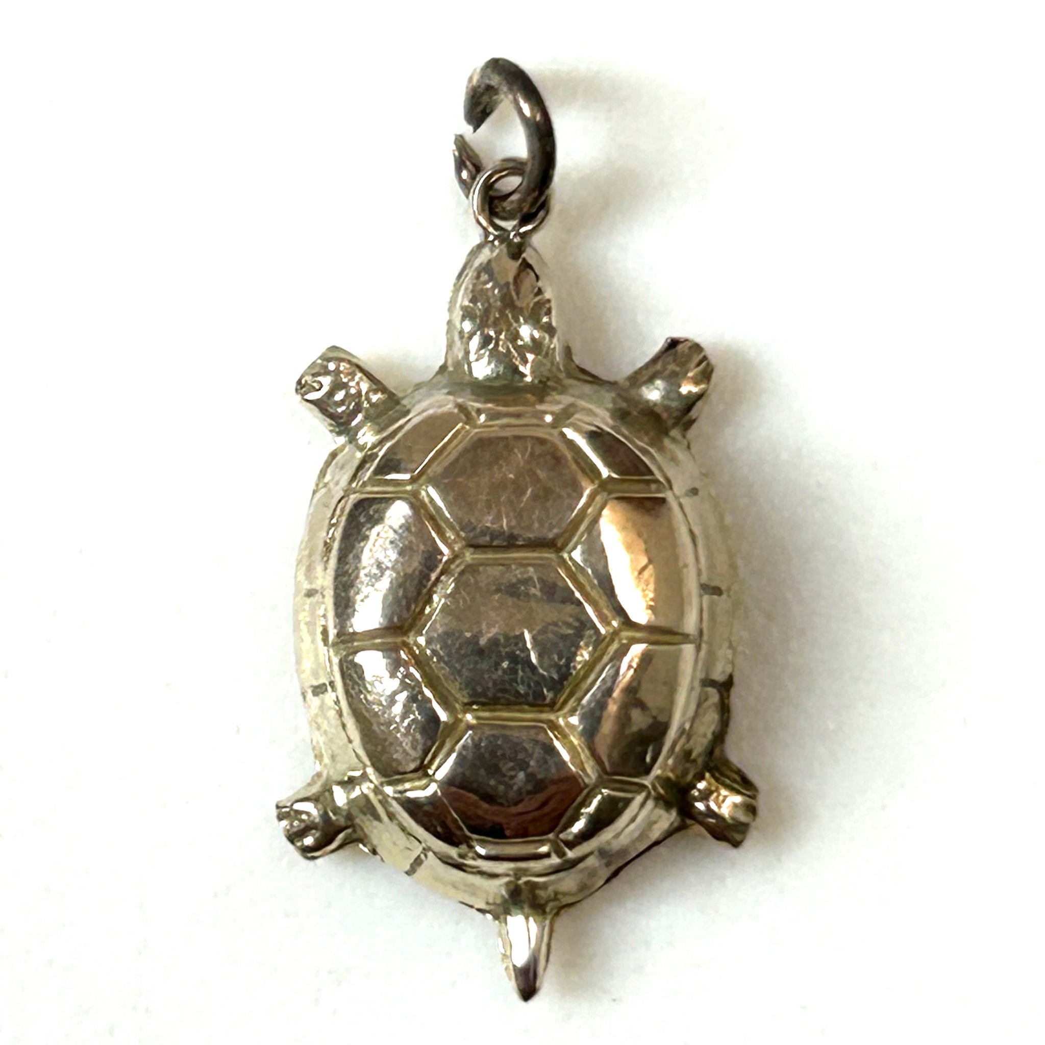 Miniature 9ct Gold “Tortoise” Charm Pendant