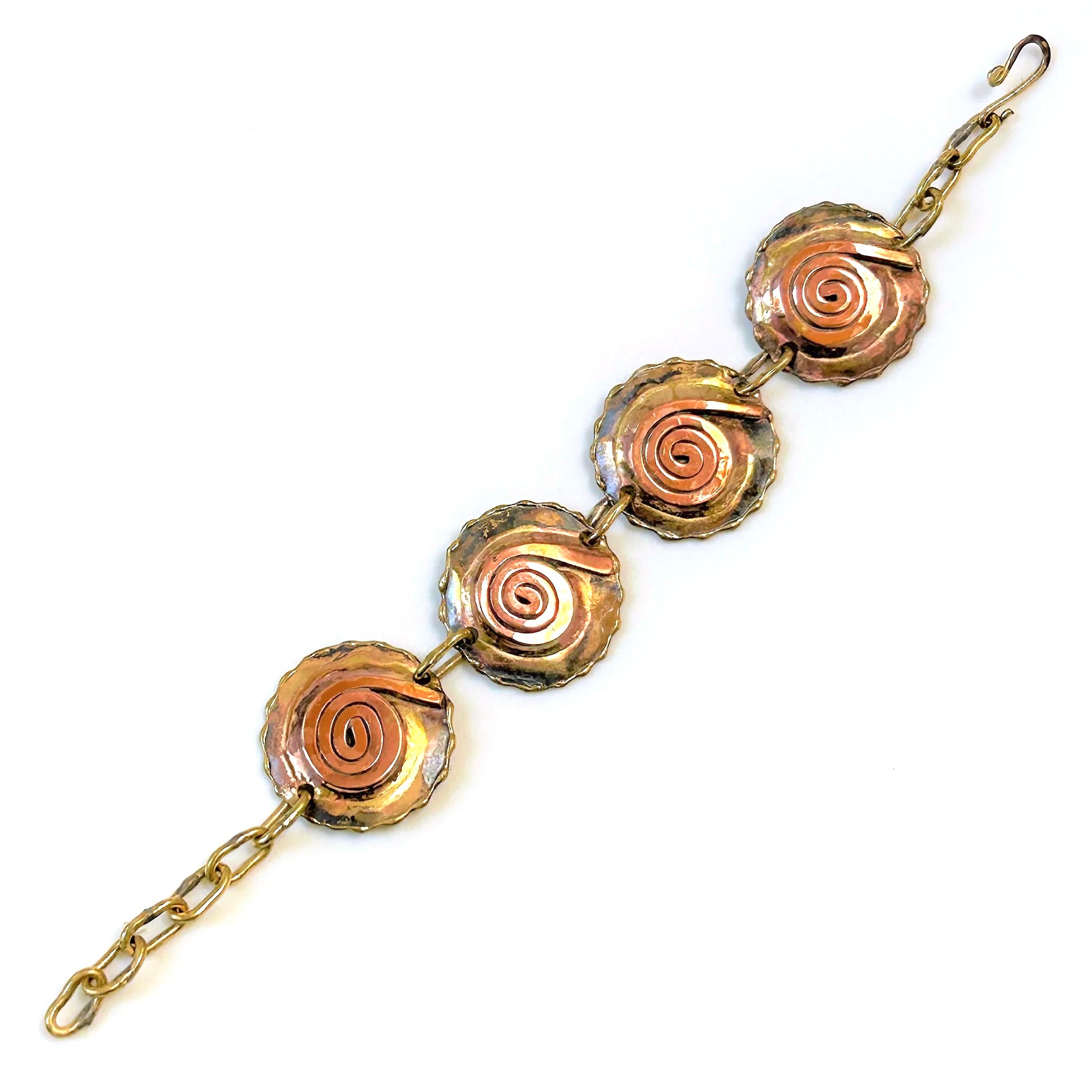 Hand-made Yellow Metal Bracelet