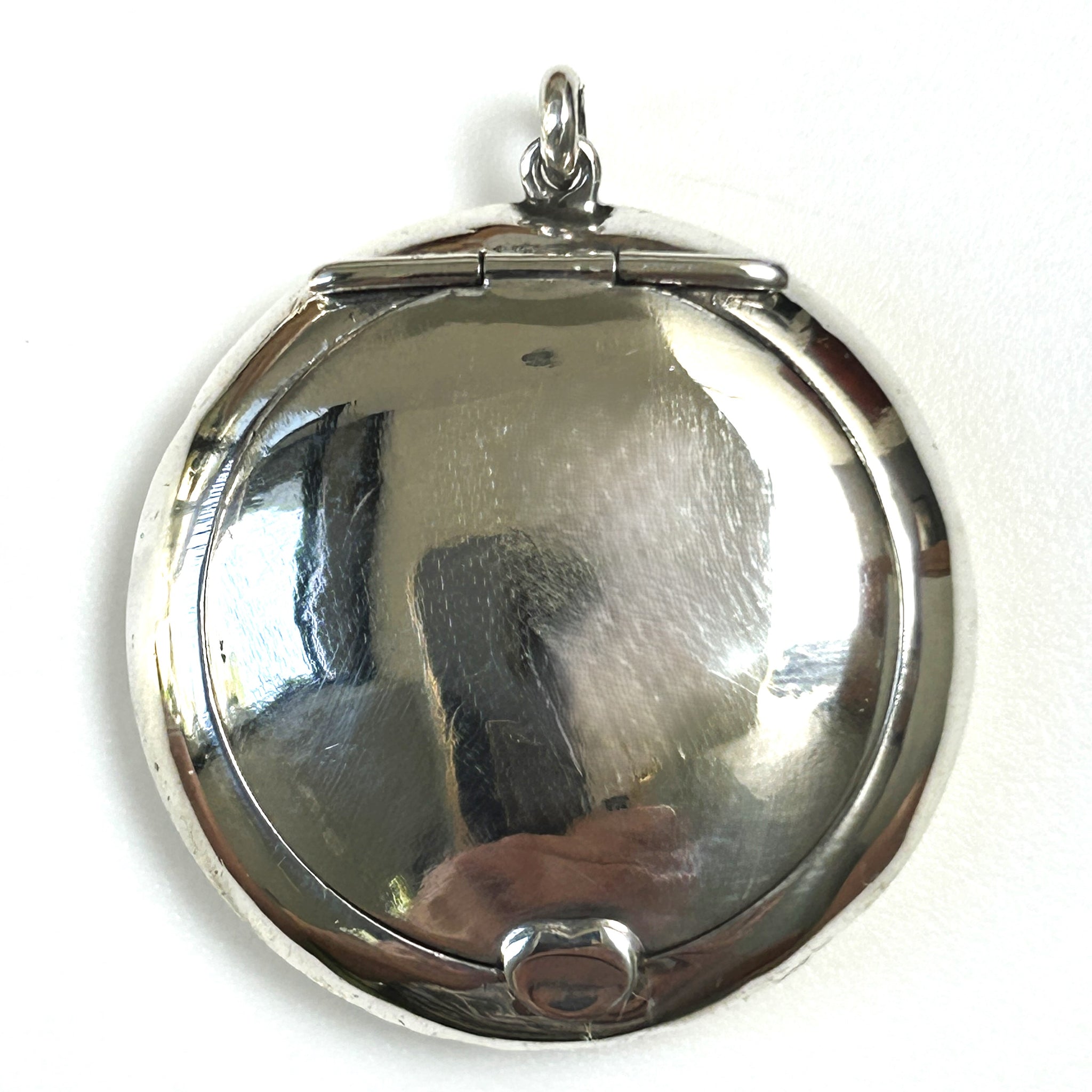 Antique Crisford and Norris Sterling Silver Locket Pendant