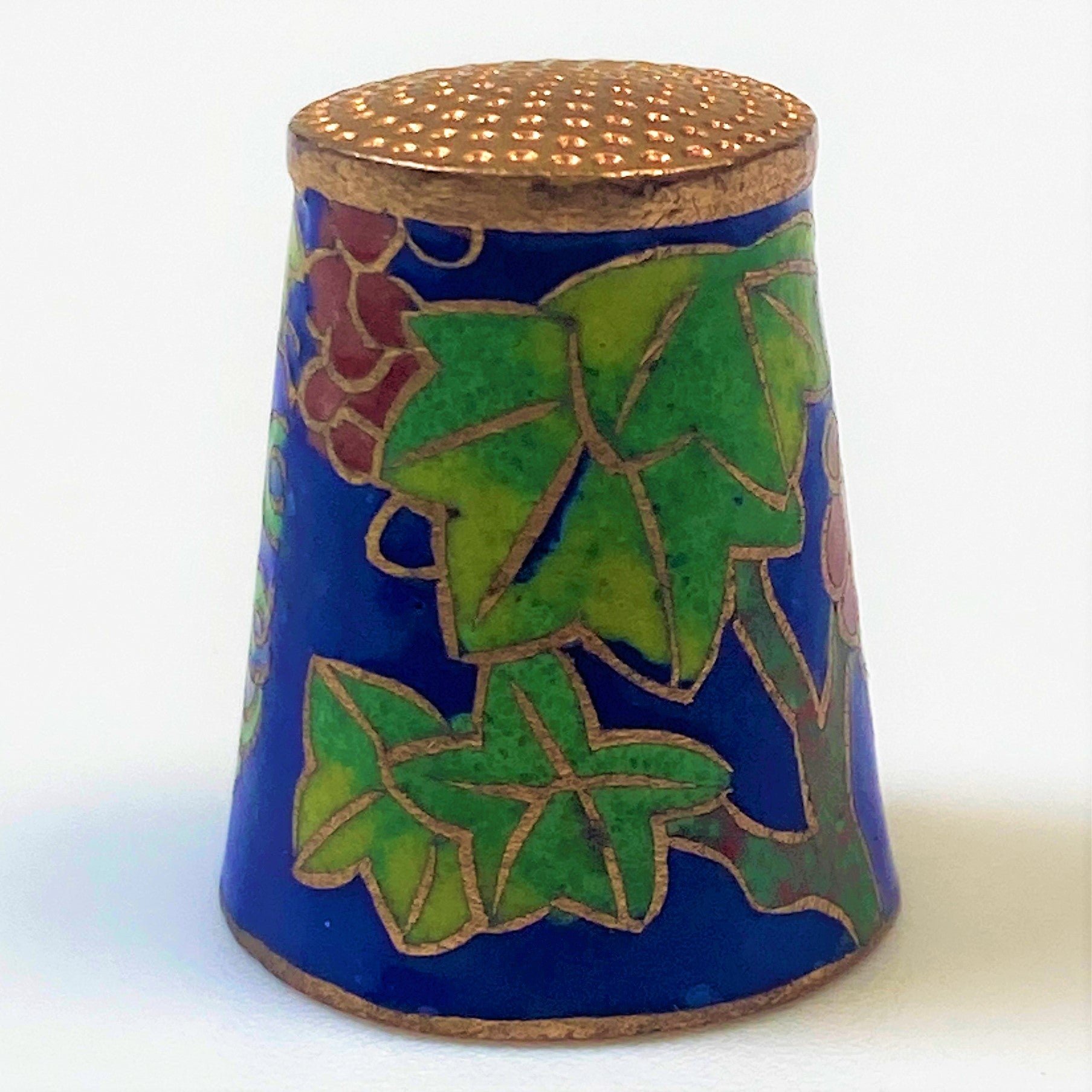 Cloisonne Enamelled Thimble