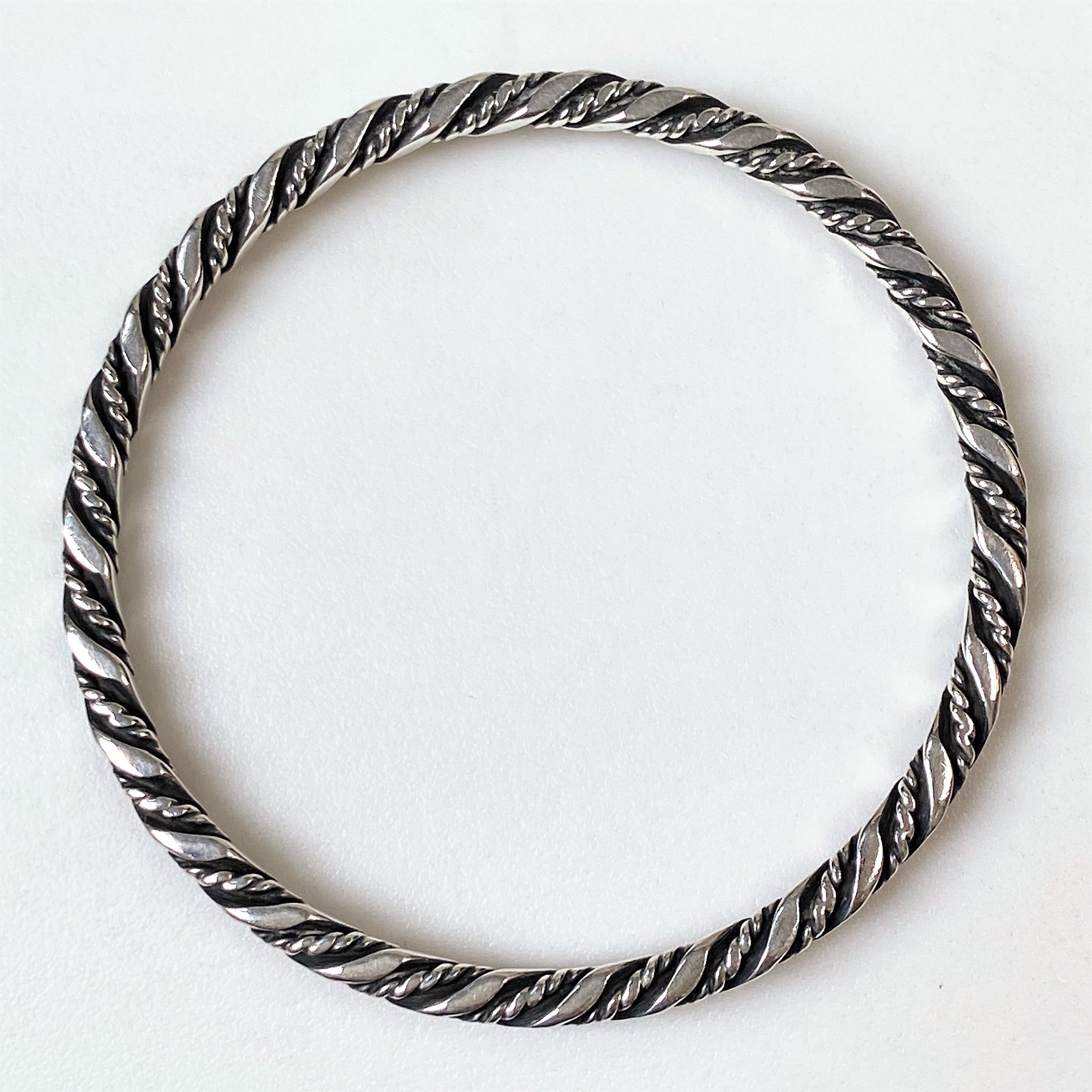 Georg Jensen Sterling Silver Bracelet Bangle Design 17B