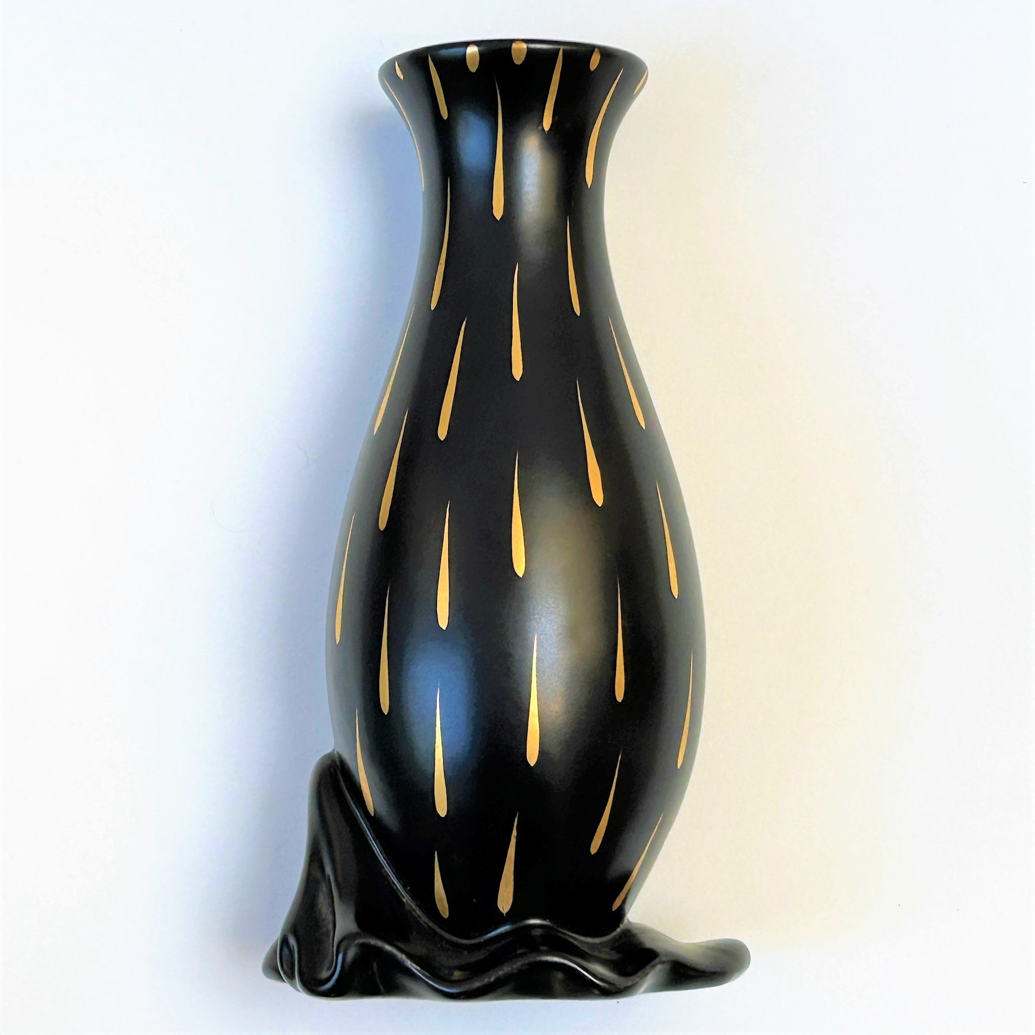 Beswick Ceramic Vase Design 1343-2 by Albert Hallam