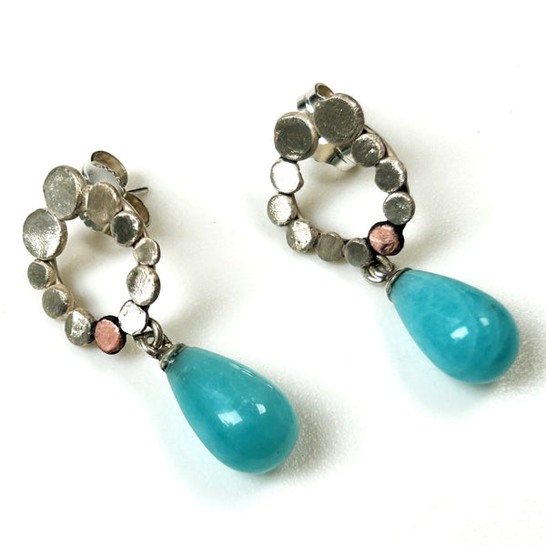 Sterling Silver Drop Earrings by Carla Frank