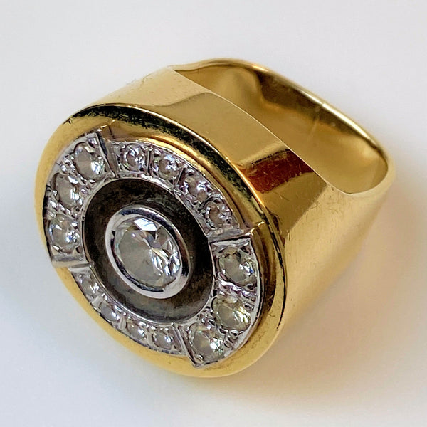 Vintage Helmut Koehler 18ct Gold and Diamond Ring