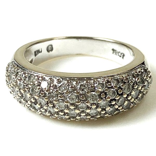 Vintage 18ct White Gold and Diamond Ring