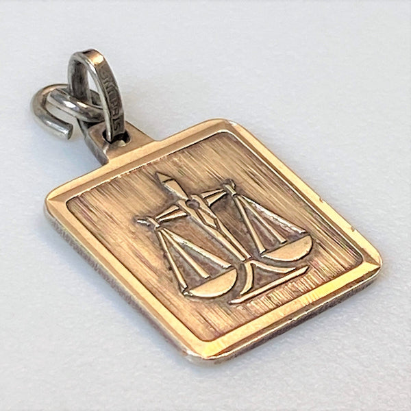 Silver Libra Pendant