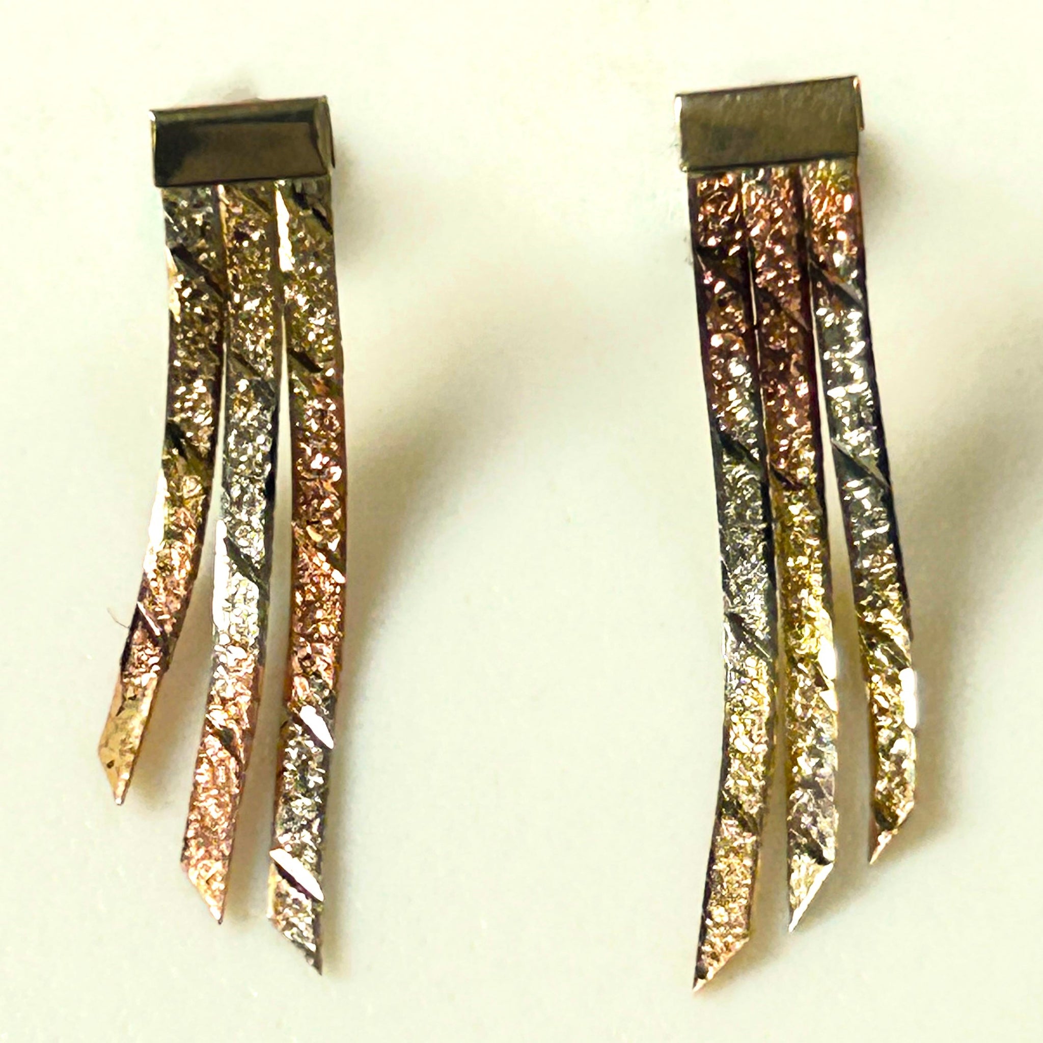 9ct Gold Tassel Earrings