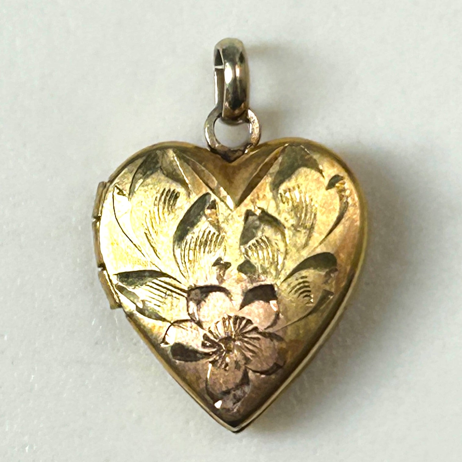 Miniature Vintage 9ct Gold “Heart” Locket Pendant