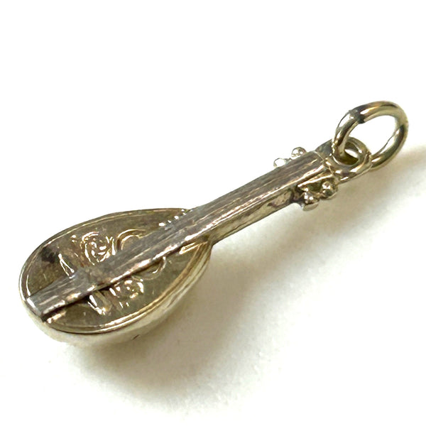 Miniature 9ct Gold “Banjo” Charm Pendant