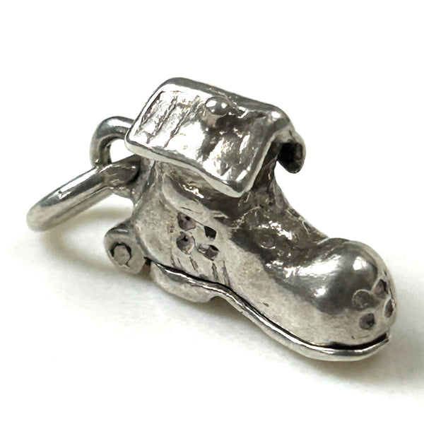Miniature Silver “Shoe House” Charm Pendant