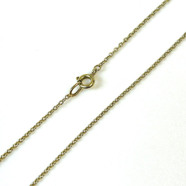 15ct Gold Cable-Link Chain Necklace