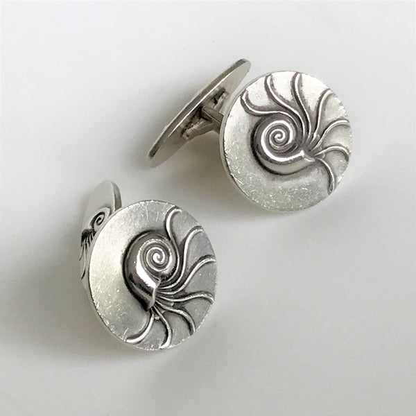 Georg Jensen Sterling Silver Cufflinks Design #52
