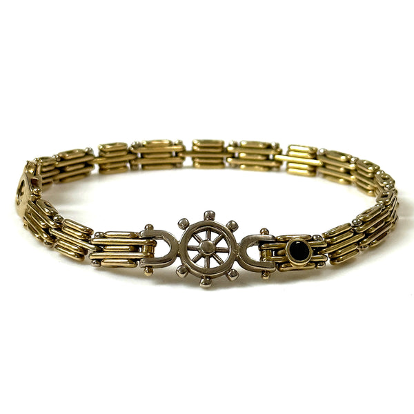 18ct Gold Nautical-Motif Bracelet