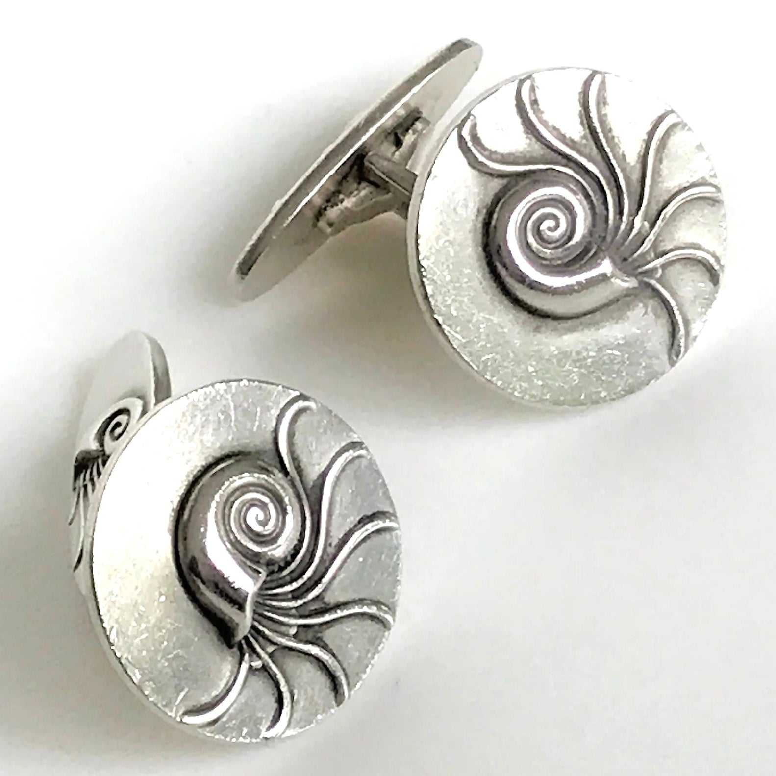 Georg Jensen Sterling Silver Cufflinks Design #52