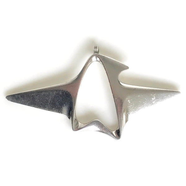 Georg Jensen Silver Pendant #340 by Henning Koppel