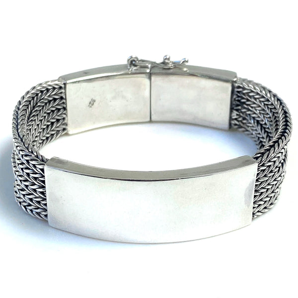 Vintage Silver ID Bracelet – Bancroft Antiques