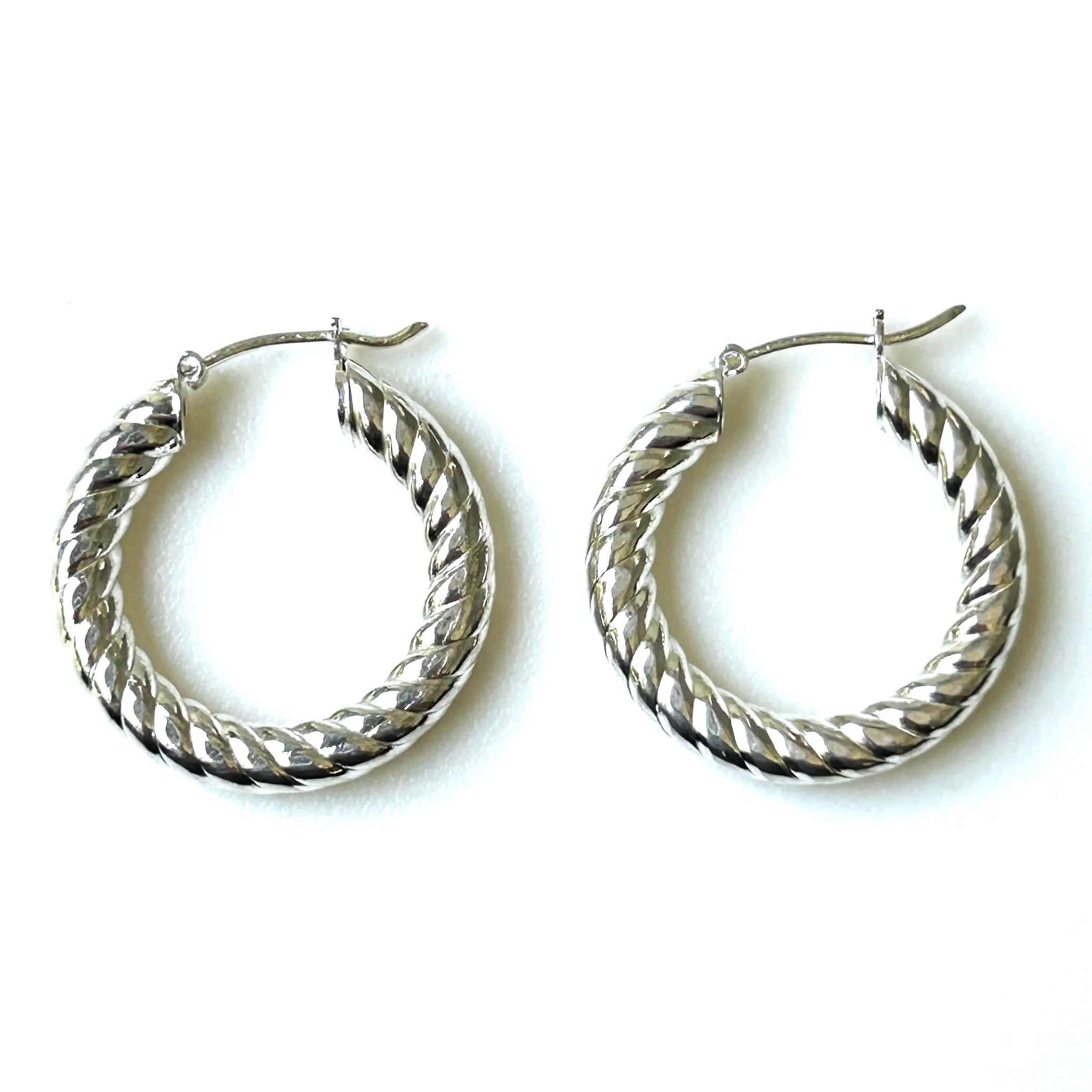 Sterling Silver Hoop Earrings