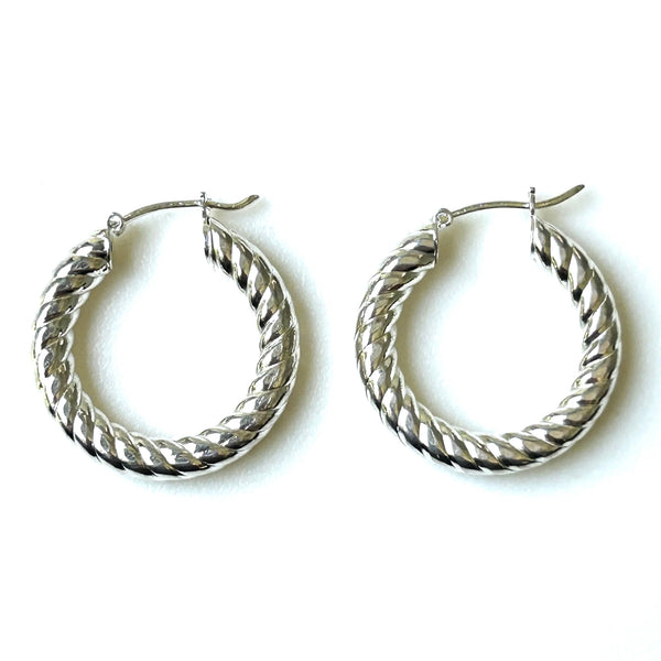 Sterling Silver Hoop Earrings