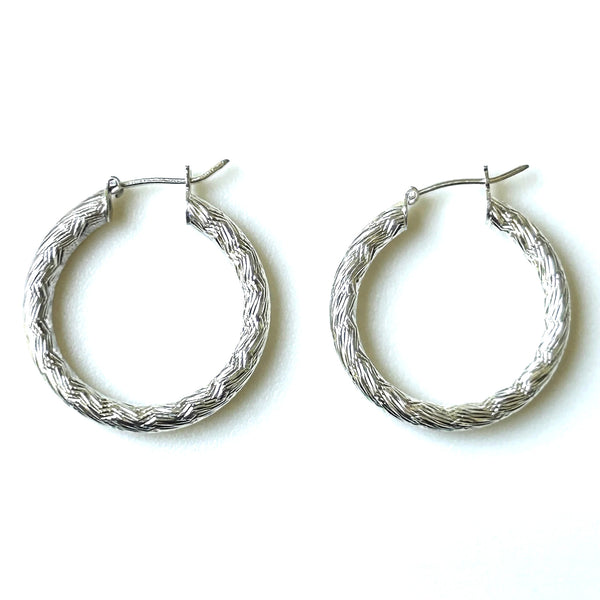Sterling Silver Hoop Earrings
