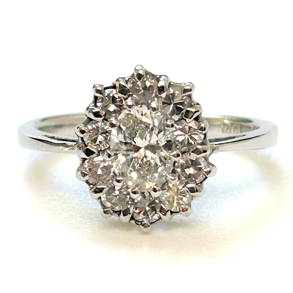 18ct White Gold Diamond Ring