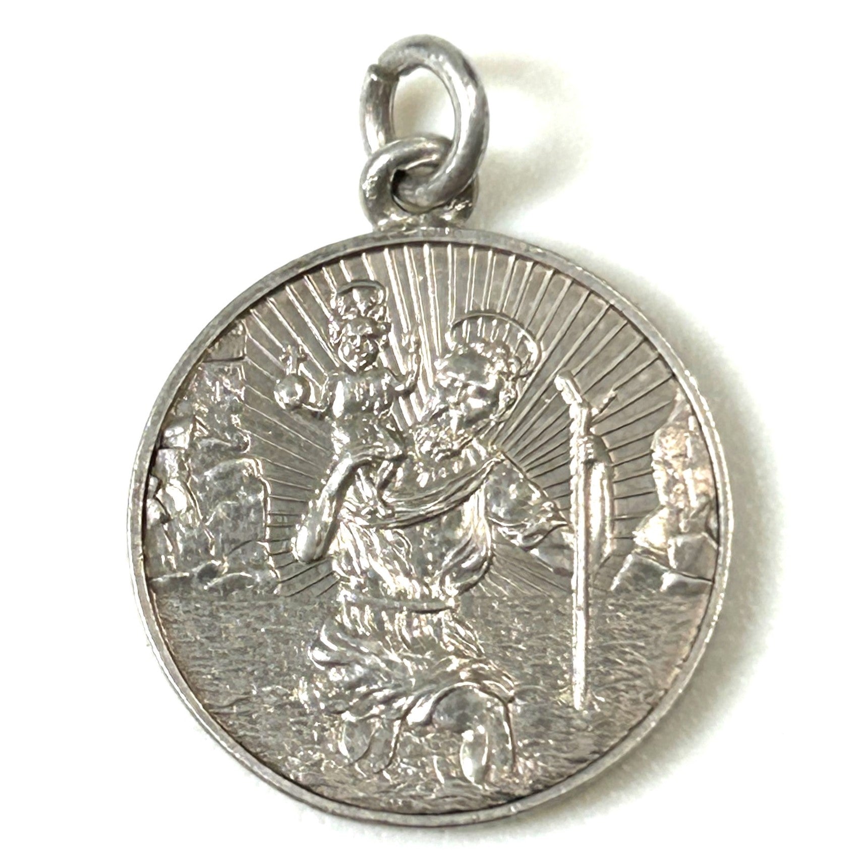 Silver “St Christopher” Pendant