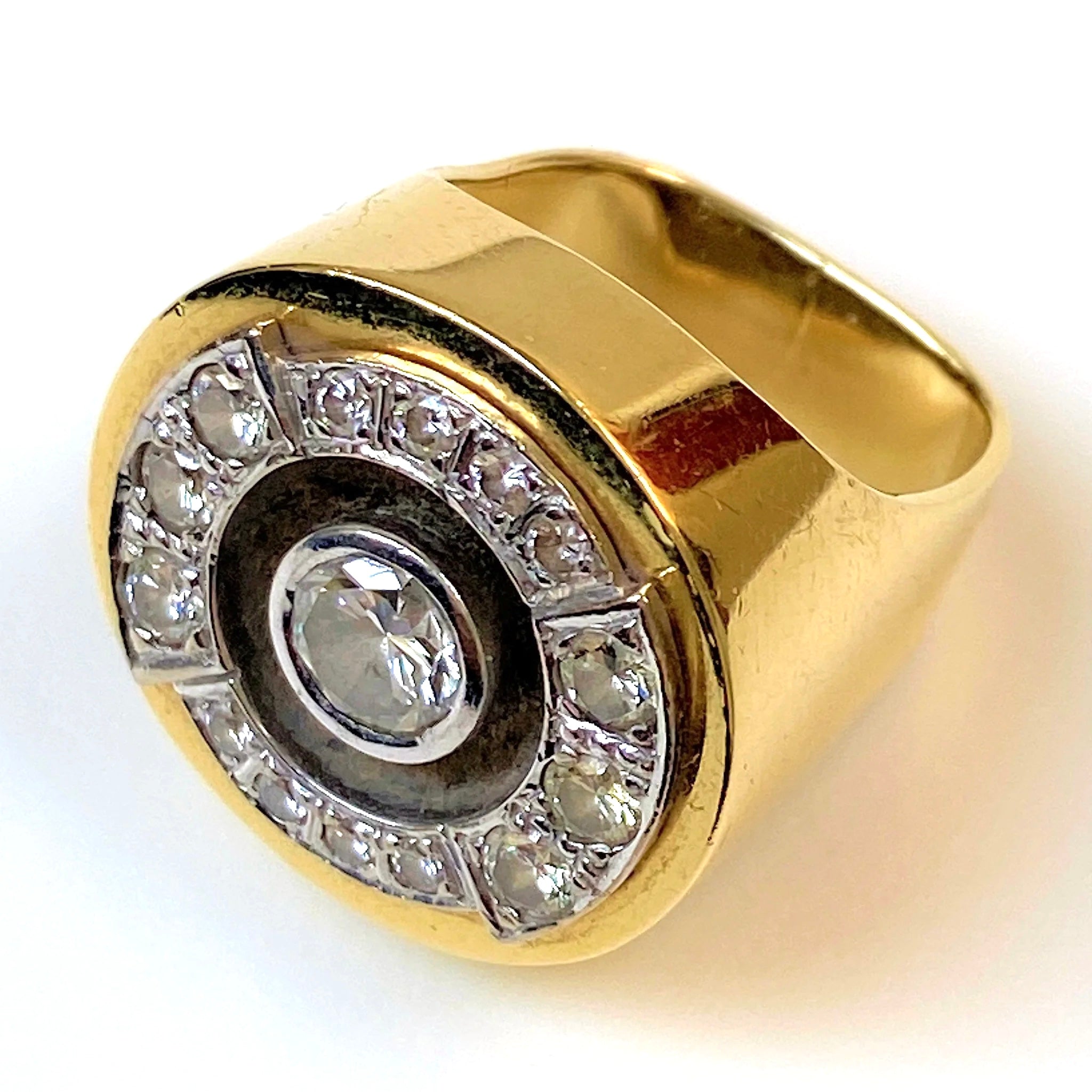 Vintage Helmut Koehler 18ct Gold and Diamond Ring