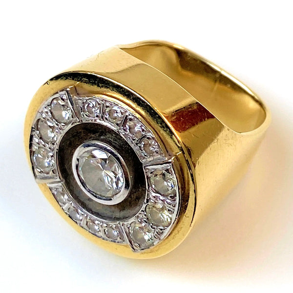 Vintage Helmut Koehler 18ct Gold and Diamond Ring