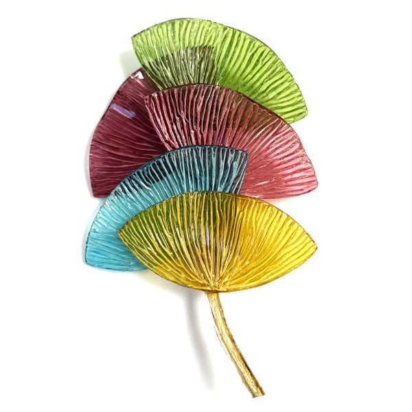 Large Cilea Bijoux Paris “Ebisu” Ginkgo Brooch