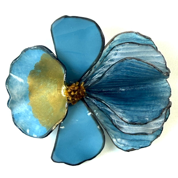 Medium Cilea Bijoux Paris “Yvette Iris” Brooch