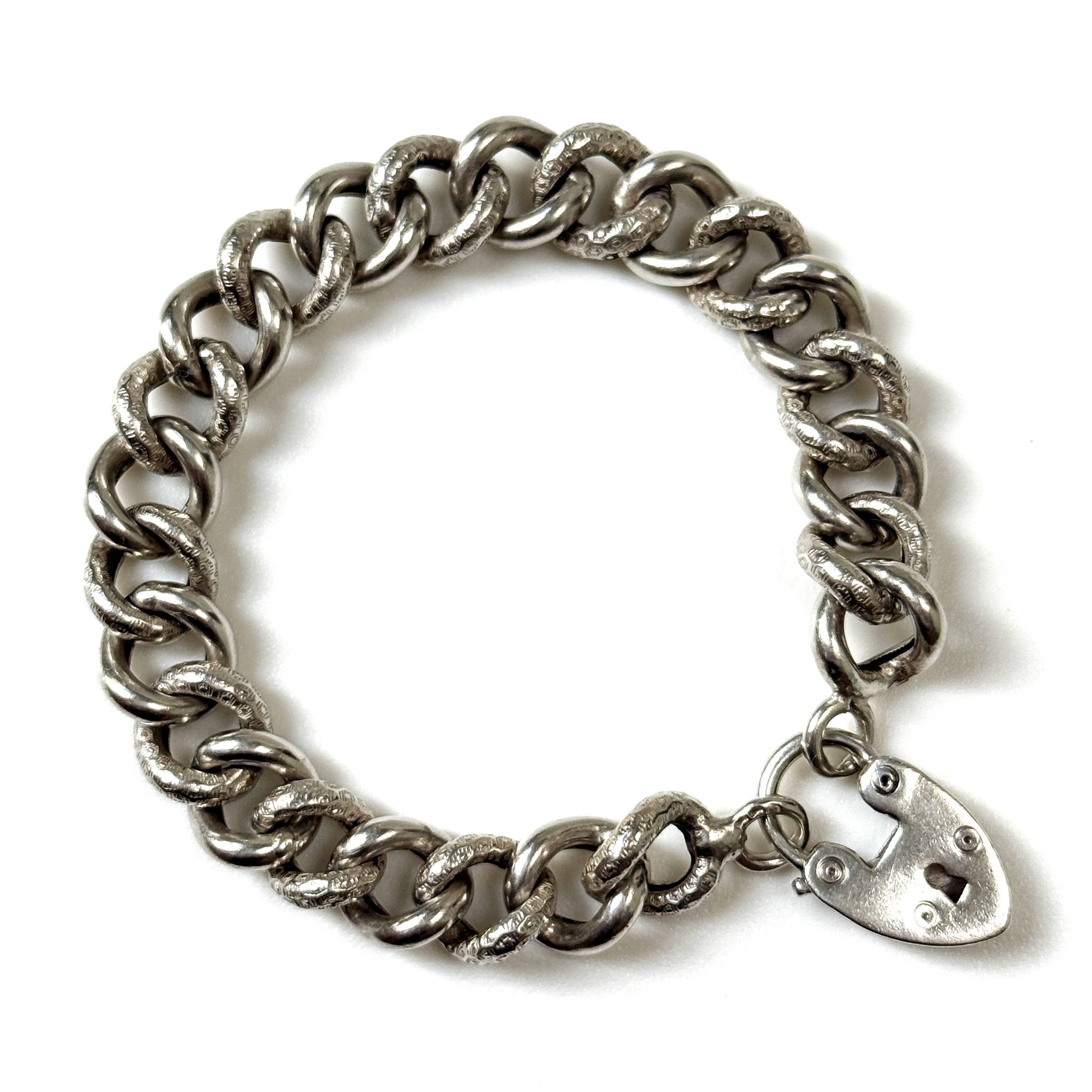 Antique Victorian Silver Bracelet