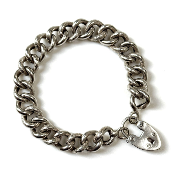 Antique Victorian Silver Bracelet