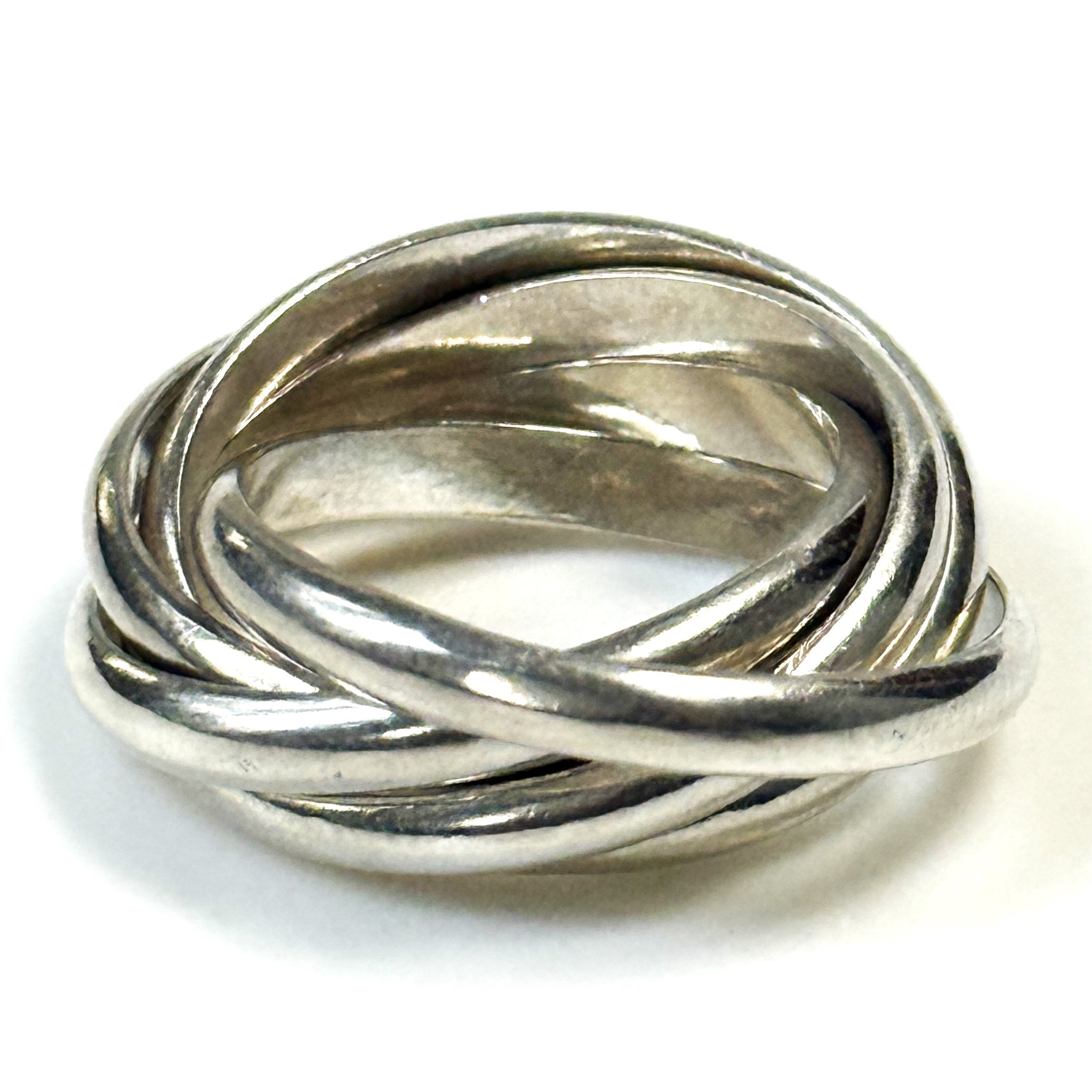 Sterling Silver “Russian Wedding Ring”