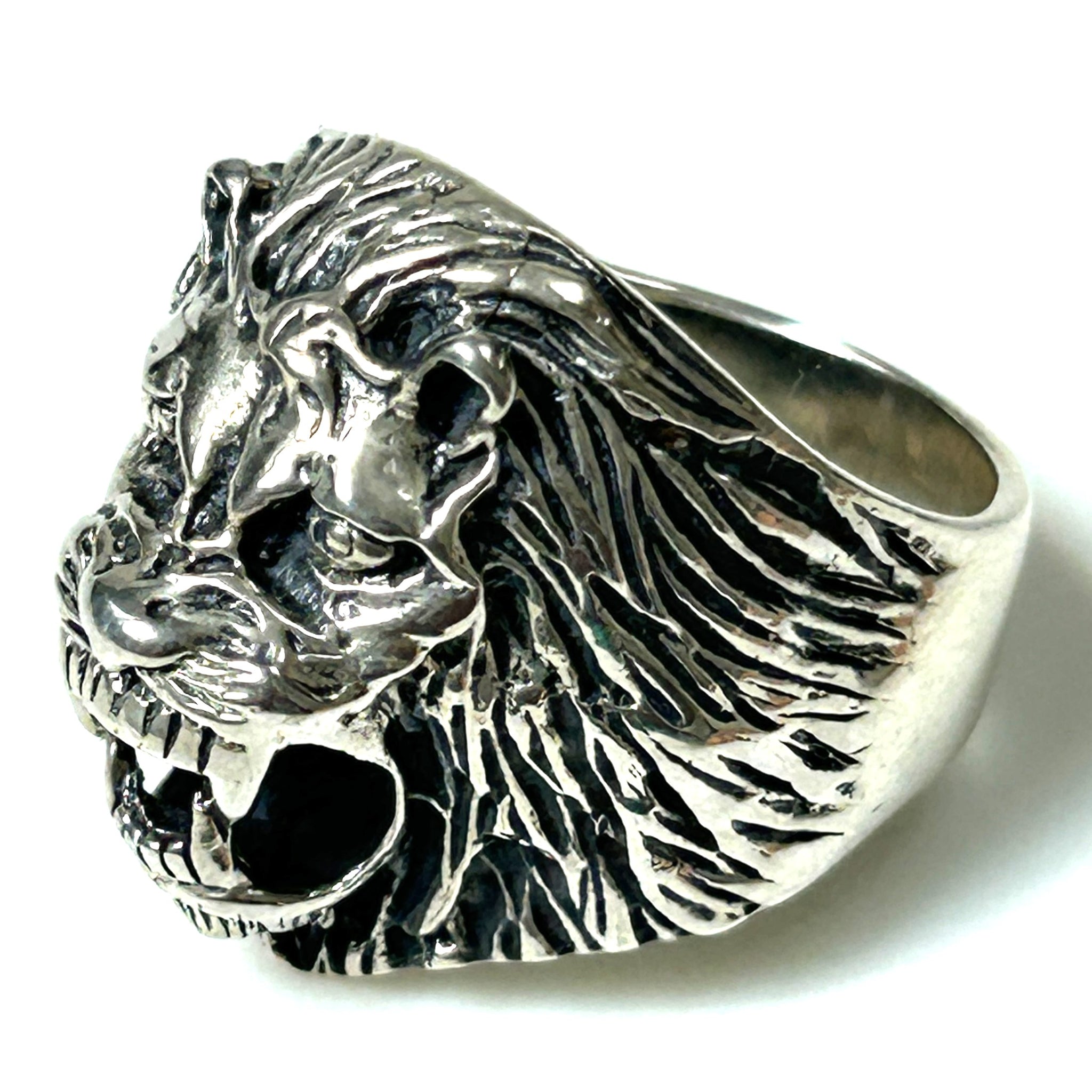 Sterling Silver “Lion” Ring