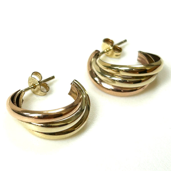 9ct Gold Hoop Earrings