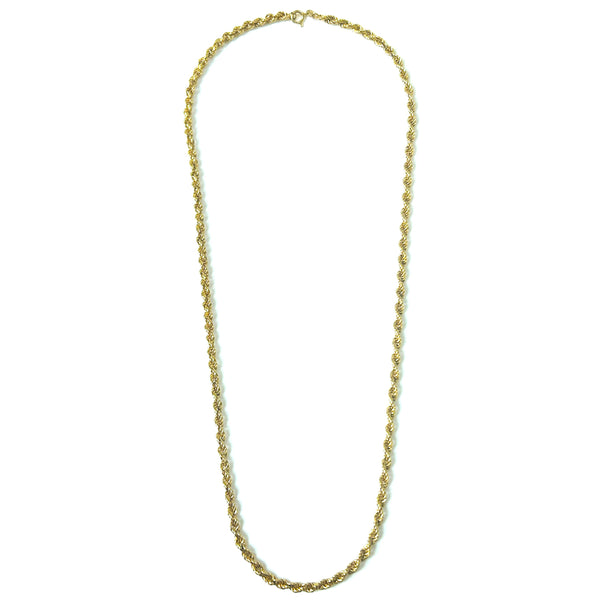 18ct Gold Twist Chain Necklace