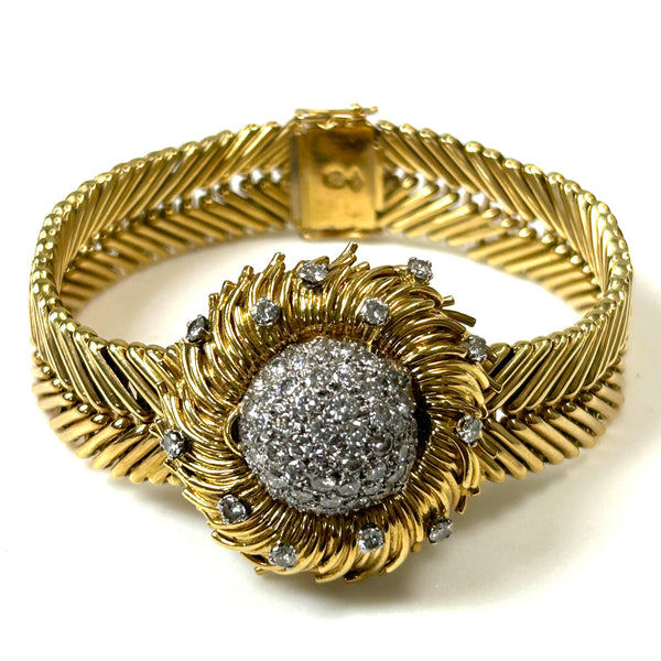 Vintage 18ct Gold and Diamond “Movado” Dress Watch