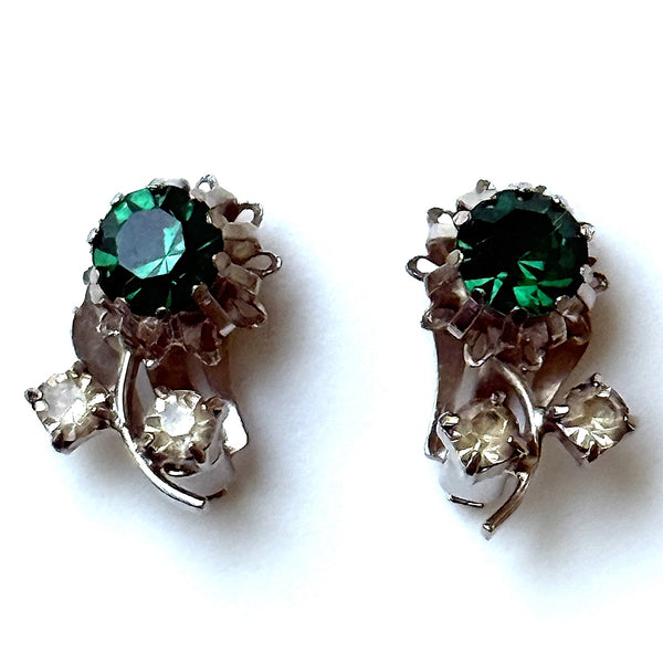 Vintage Fashion “Flower” Clip-on Earrings