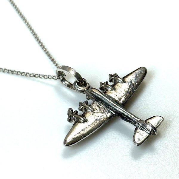 Sterling Silver “Aeroplane” Pendant Necklace