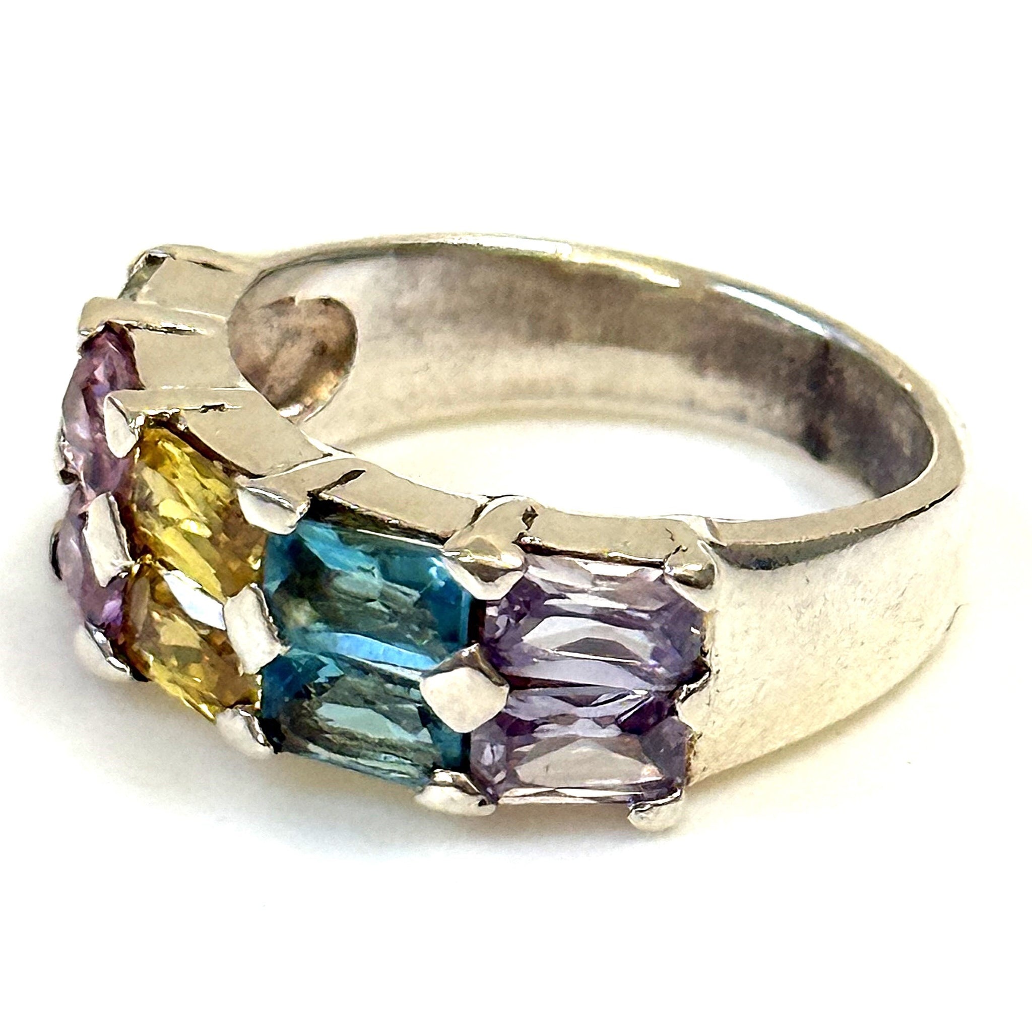 Sterling Silver and Cubic Zirconia Ring