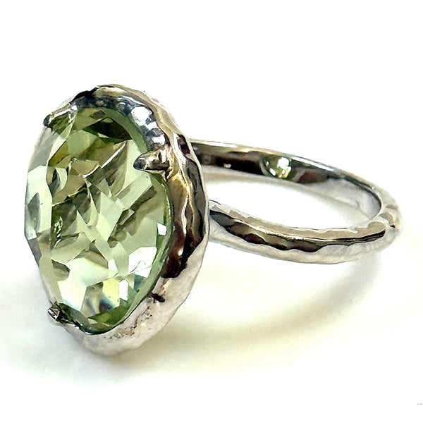 Sterling Silver and Cubic Zirconia Ring