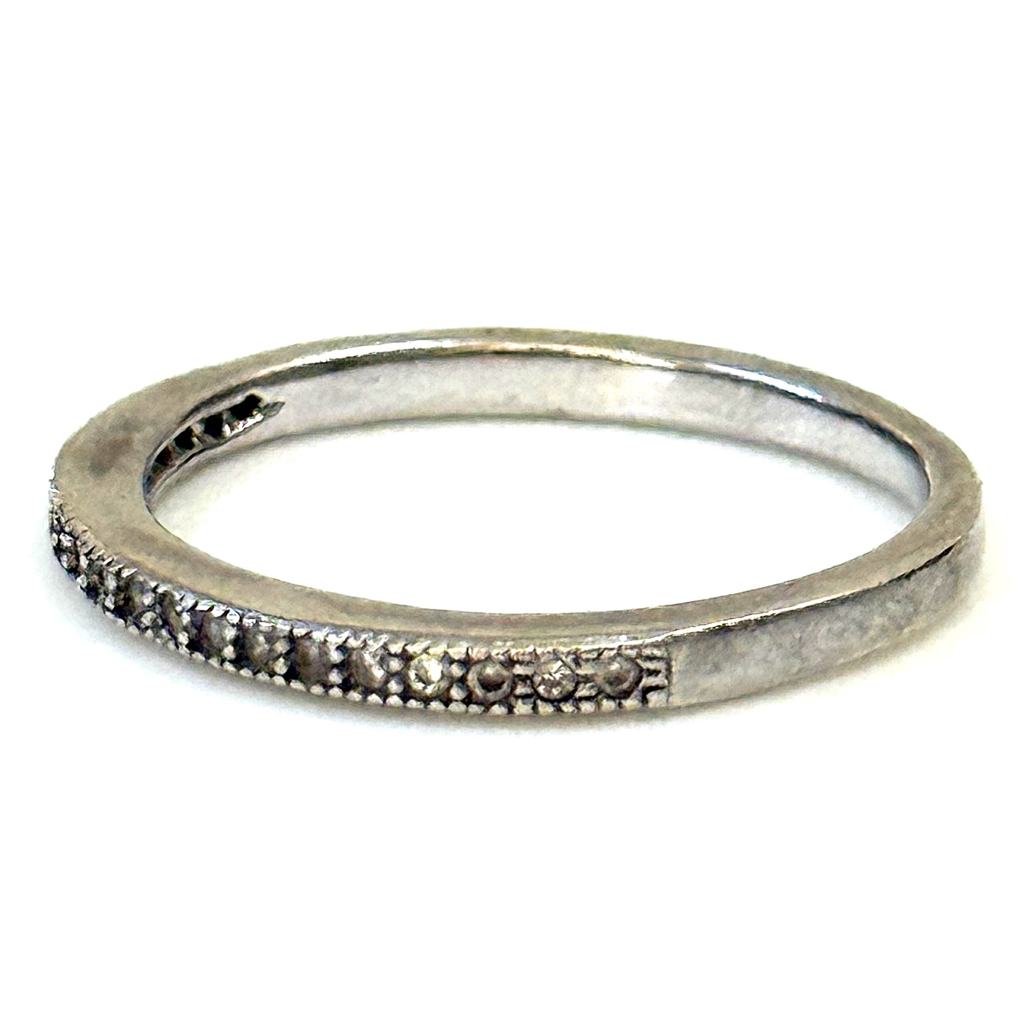 Sterling Silver and Cubic Zirconia Ring