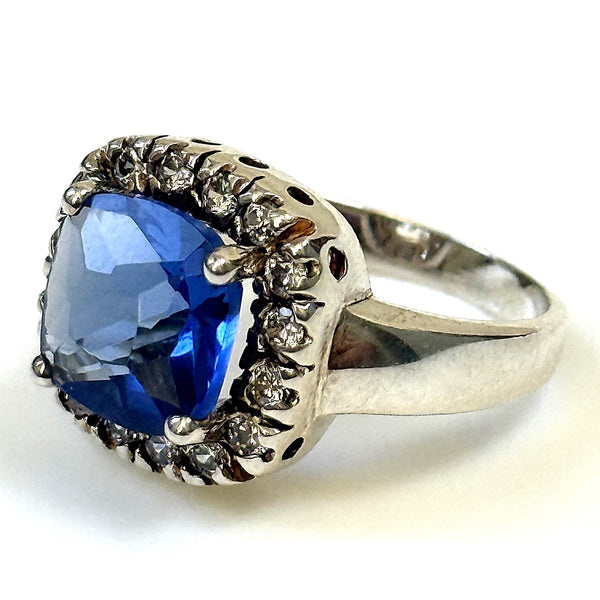 Sterling Silver and Cubic Zirconia Ring