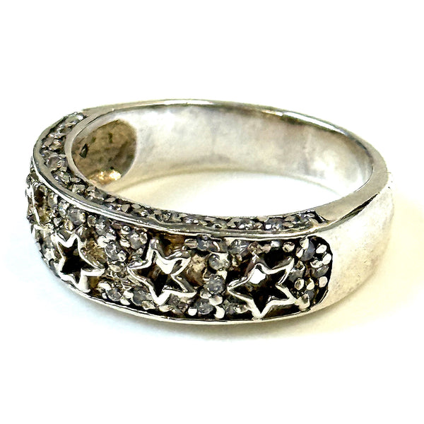 Sterling Silver and Cubic Zirconia Ring