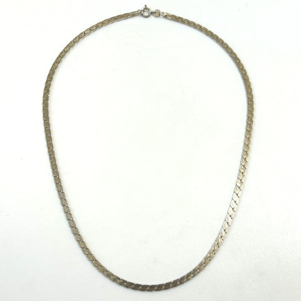 Sterling Silver Cuban Chain Necklace